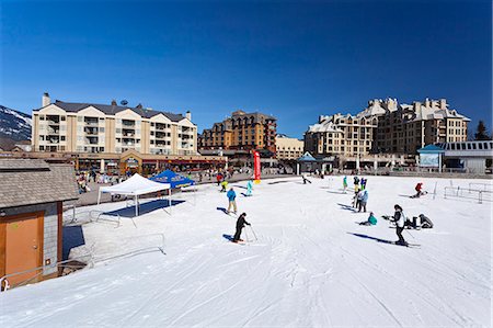 deporte de invierno - Whistler Blackcomb Ski Resort, Whistler, British Columbia, Canada, North America Foto de stock - Con derechos protegidos, Código: 841-06344141