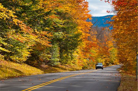 Bear Notch Road, White Mountains National Forest, New Hampshire, New England, États-Unis d'Amérique, l'Amérique du Nord Photographie de stock - Rights-Managed, Code: 841-06344216