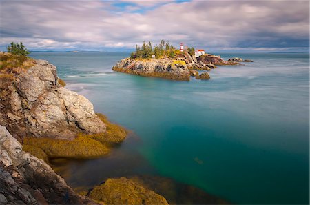 East Quoddy (Head Harbour) phare, île Campobello, New Brunswick, Canada, en Amérique du Nord Photographie de stock - Rights-Managed, Code: 841-06344232