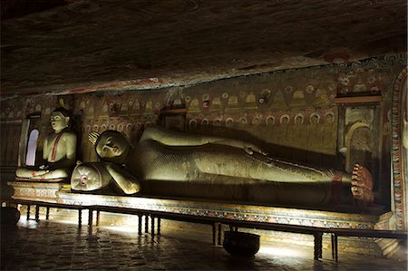 Dambulla Cave Temple, UNESCO, World Heritage Site,  Sri Lanka, Asia Stock Photo - Rights-Managed, Code: 841-06344425