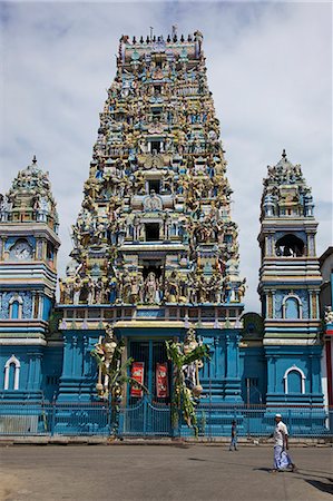 Hindu Temple, Colombo, Sri Lanka, Asia Stock Photo - Rights-Managed, Code: 841-06344477