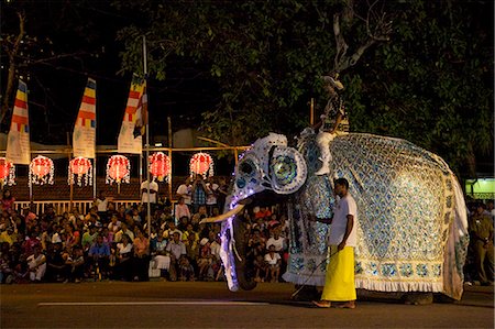 elephant festival - Ceremonial elephant in the Navam Maha Perahera, Colombo, Sri Lanka Stock Photo - Rights-Managed, Code: 841-06344473