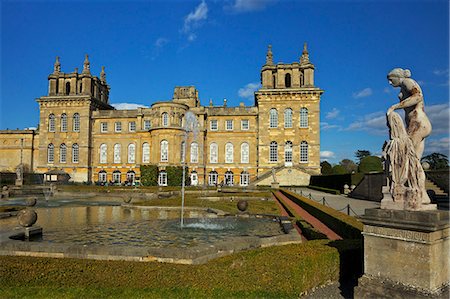 Water Gardens, Blenheim Palace, UNESCO World Heritage Site, Woodstock, Oxfordshire, England, United Kingdom, Europe Foto de stock - Con derechos protegidos, Código: 841-06344504