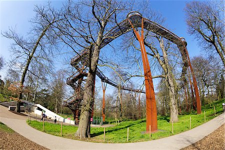 simsearch:841-03867968,k - Rhizotron and Xstrata Treetop Walkway, Royal Botanic Gardens, Kew, UNESCO World Heritage Site, London, England, United Kingdom, Europe Foto de stock - Con derechos protegidos, Código: 841-06344518