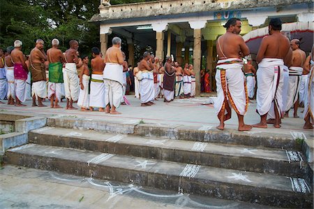 peregrino - Devarajaswami temple, Kanchipuram, Tamil Nadu, India, Asia Foto de stock - Con derechos protegidos, Código: 841-06344587