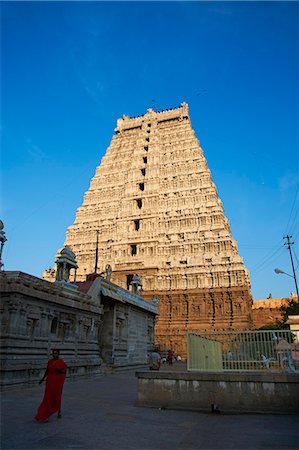 people hindu temple - Arunachaleswar temple, Tiruvannamalai, Tamil Nadu, Inde, Asie Photographie de stock - Rights-Managed, Code: 841-06344606