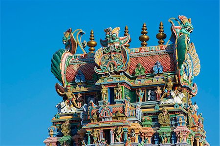 dieu - Sri Meenakshi temple, Madurai, Tamil Nadu, India, Asia Foto de stock - Con derechos protegidos, Código: 841-06344629