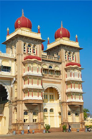 Maharaja's Palace, Mysore, Karnataka, India, Asia Foto de stock - Con derechos protegidos, Código: 841-06344680