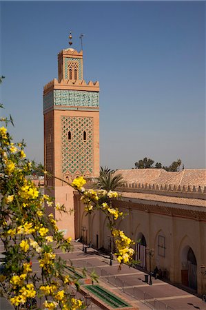 simsearch:841-06344784,k - Africa, North Africa, Morocco, Marrakesh, D'El Mansour Mosque Stock Photo - Rights-Managed, Code: 841-06344780