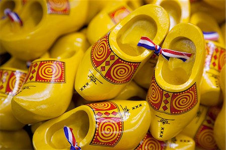 Souvenir clogs, Amsterdam, Holland, Europe Fotografie stock - Rights-Managed, Codice: 841-06344803