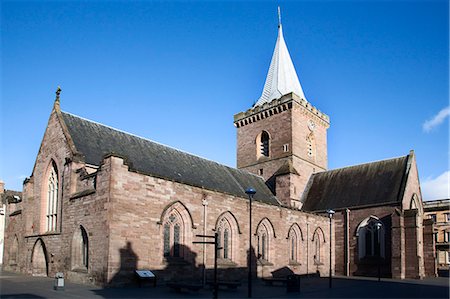 st john's church - St Johns Kirk, Perth, Perth and Kinross, Scotland Foto de stock - Direito Controlado, Número: 841-06344923