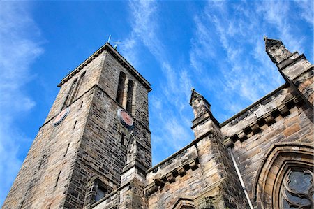 fife - St Salvators College Chapel Tower, St Andrews, Fife, Scotland Foto de stock - Con derechos protegidos, Código: 841-06344944