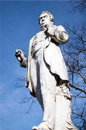 George Leeman Statue, York, Yorkshire, England Stockbilder - Lizenzpflichtiges, Bildnummer: 841-06344958