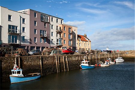 fife - St. Andrews Harbour, St. Andrews, Fife, Scotland, United Kingdom, Europe Foto de stock - Con derechos protegidos, Código: 841-06344951