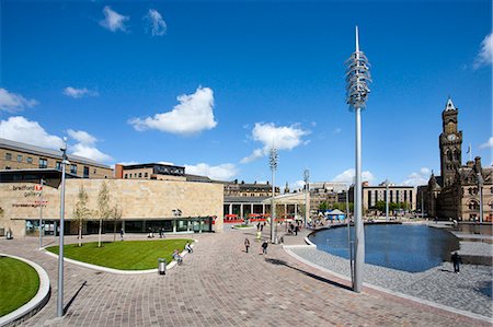 Bradford City Park, City of Bradford, West Yorkshire, England Stock Photo - Rights-Managed, Code: 841-06345000