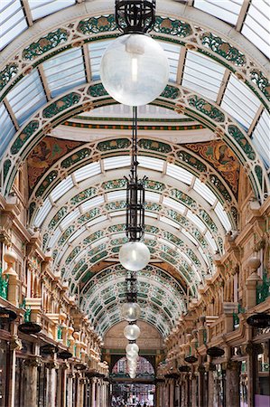 simsearch:841-06340883,k - The County Arcade in the Victoria Quarter, Leeds, West Yorkshire, Yorkshire, England, United Kingdom, Europe Foto de stock - Con derechos protegidos, Código: 841-06345116