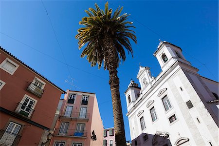 Igreja de Sao Miguel, Alfama, Lissabon, Portugal, Europa Stockbilder - Lizenzpflichtiges, Bildnummer: 841-06345270