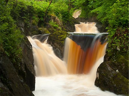 pitoresco - Ingleton, chutes d'eau, rivière Twiss, Ingleton, Yorkshire Dales, Yorkshire, Angleterre, Royaume-Uni, Europe Photographie de stock - Rights-Managed, Code: 841-06345332