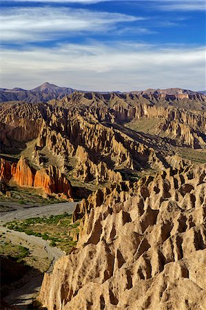 Vallées et montagnes de la Cordillère de Chichas près de la ville de Tupiza, en Bolivie, en Amérique du Sud Photographie de stock - Rights-Managed, Code: 841-06345410