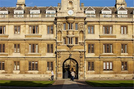 Clare College, Cambridge, England Stock Photo - Rights-Managed, Code: 841-06345420