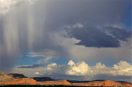 Nuages d'orage, Nouveau-Mexique, États-Unis d'Amérique, l'Amérique du Nord Photographie de stock - Rights-Managed, Code: 841-06345430