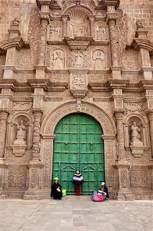 plaza de armas - La Compania, Plaza De Armas, peru, peruvian, south america, south american, latin america, latin american South America Foto de stock - Con derechos protegidos, Código: 841-06345450