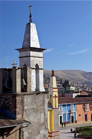 peruvian people - Iglesia de San Juan, Puno, peru, peruvian, south america, south american, latin america, latin american South America Stock Photo - Rights-Managed, Code: 841-06345461