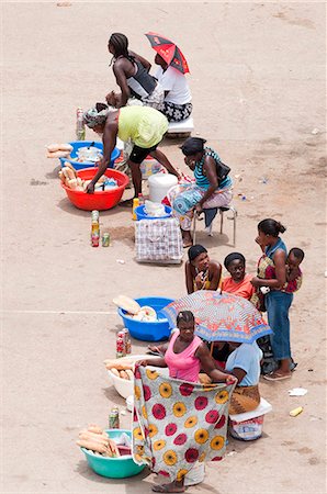 Scènes de rue en Luanda, Angola, Afrique du Sud, Afrique Photographie de stock - Rights-Managed, Code: 841-06345470