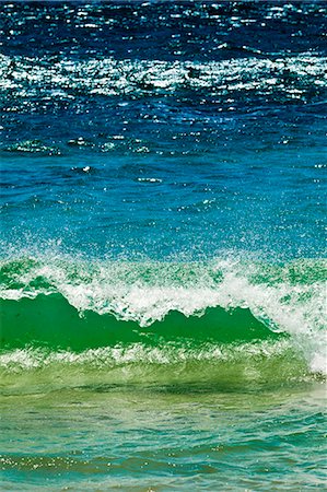 Petite vague verte, le détroit de Gibraltar, plage de Los Lances, El Estrecho Nationalpark Tarifa, Costa de la Luz, Andalousie, Europe Photographie de stock - Rights-Managed, Code: 841-06340874