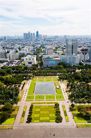 Blick über Jakarta, Java, Indonesien, Südostasien, Asien Stockbilder - Lizenzpflichtiges, Bildnummer: 841-06341173