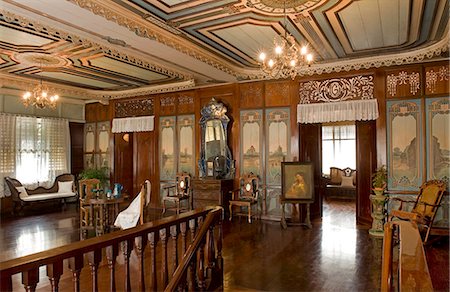 südostasien - Martinez-Haus, eine Art Nouveau Filipino Stil Residenz aus von 1920, Malabon, Metro Manila, Philippinen, Südostasien, Asien Stockbilder - Lizenzpflichtiges, Bildnummer: 841-06341393