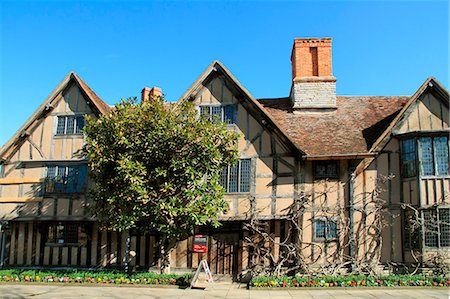 england cottage - Hall's Croft, Stratford-upon-Avon, Warwickshire, England, United Kingdom, Europe Stock Photo - Rights-Managed, Code: 841-06341428