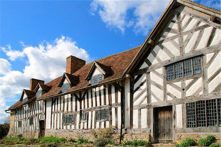 Mary Arden's House, Wilmcote, Stratford-upon-Avon, Warwickshire, England, United Kingdom, Europe Stock Photo - Rights-Managed, Code: 841-06341434