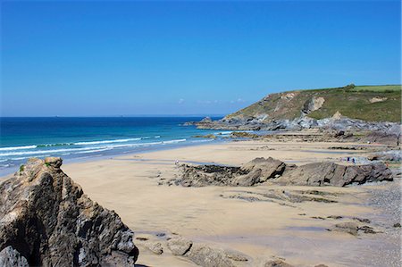 promontoire - Dollar Cove, Gunwalloe, Lizard Peninsula, Cornwall, England, United Kingdom, Europe Stock Photo - Rights-Managed, Code: 841-06341549