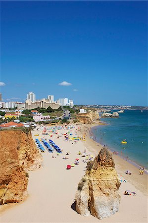 Praia do Vau, Portimao, Algarve, Portugal, Europe Foto de stock - Direito Controlado, Número: 841-06341567