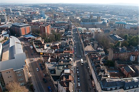 Looking down Park Street, Bristol, England, United Kingdom, Europe Fotografie stock - Rights-Managed, Codice: 841-06341735