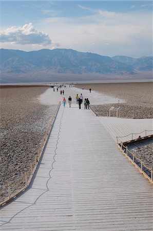 Badwater Basin, Death Valley, California, United States of America, North America Stock Photo - Rights-Managed, Code: 841-06341865