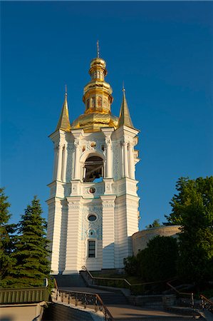 simsearch:841-06343240,k - Kovnirs Bell Tower, Church of the Nativity of the Virgin, Pechersk Lavra, UNESCO World Heritage Site, Kiev, Ukraine, Europe. Fotografie stock - Rights-Managed, Codice: 841-06341899