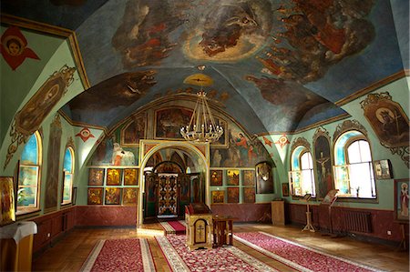 Vydubychi Monastery, Kiev, Ukraine, Europe Fotografie stock - Rights-Managed, Codice: 841-06341921
