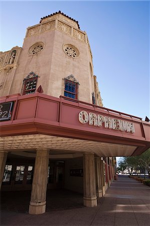 phoenix - Orpheum Theatre, Phoenix, Arizona, United States of America, North America Foto de stock - Direito Controlado, Número: 841-06341967