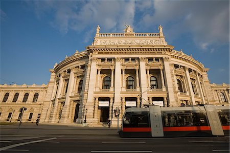 Burgtheater, Vienna, Austria, Europe Foto de stock - Con derechos protegidos, Código: 841-06341961