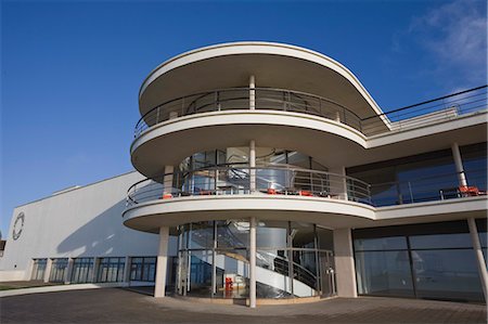 sussex - De la Warr Pavilion, Bexhill-on-Sea, East Sussex, Angleterre, Royaume-Uni, Europe Photographie de stock - Rights-Managed, Code: 841-06341978