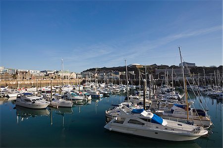 Albert Hafen, St. Helier, Jersey, Kanalinseln, Großbritannien, Europa Stockbilder - Lizenzpflichtiges, Bildnummer: 841-06341985