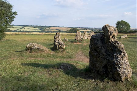 simsearch:841-02711059,k - Pierres de Rollright, un permanent néolithique Pierre cercle datant de près de 2500BC, à la frontière de l'Oxfordshire Warwickshire, Angleterre, Royaume-Uni, Europe Photographie de stock - Rights-Managed, Code: 841-06341996