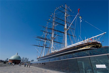 Die renovierte Cutty Sark Tea Clipper, Greenwich, London, England, Vereinigtes Königreich, Europa Stockbilder - Lizenzpflichtiges, Bildnummer: 841-06342000