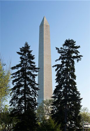 The Washington Monument, Washington D.C., United States of America, North America Foto de stock - Con derechos protegidos, Código: 841-06342097