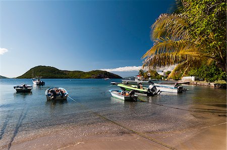 Anse Mire, Iles des Saintes, Terre de Haut, Guadeloupe, French Caribbean, France, West Indies, Central America Foto de stock - Con derechos protegidos, Código: 841-06342343