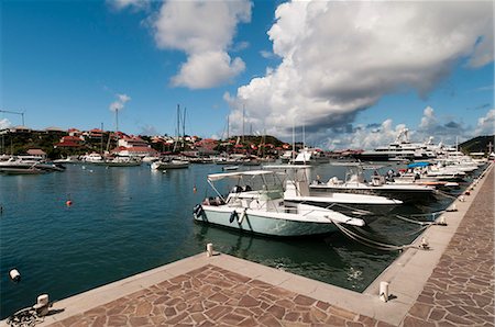 Gustavia, St. Barthelemy, West Indies, Caribbean, Central America Fotografie stock - Rights-Managed, Codice: 841-06342355