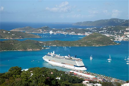 Charlotte Amalie, St. Thomas, U.S. Virgin Islands, West Indies, Caribbean, Central America Stock Photo - Rights-Managed, Code: 841-06342839