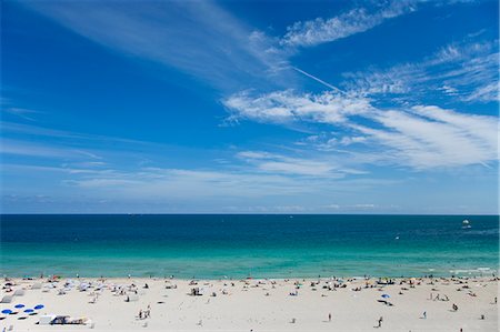 South Beach, Miami Beach, Florida, United States of America, North America Stock Photo - Rights-Managed, Code: 841-06342847